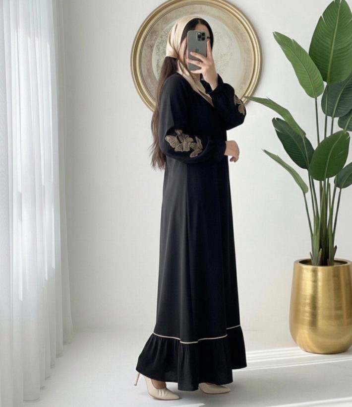 عبا زنانه گلدوزی