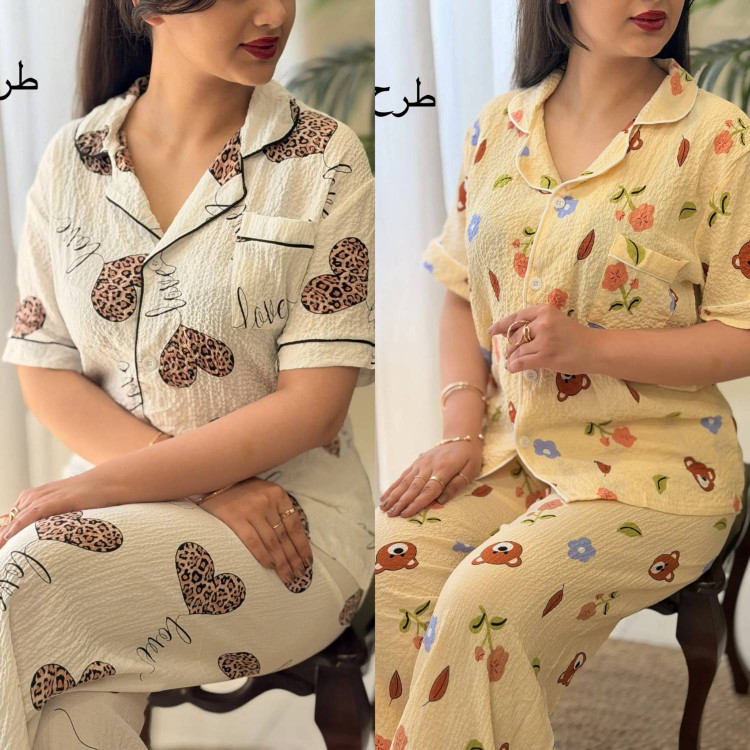 ست تیشرت و شلوار زنانه و دخترانه